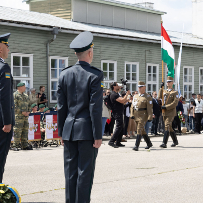 Liberation and Commemoration Ceremony 2025 Wreath-laying &copy; MKÖ/Alissar Najjar