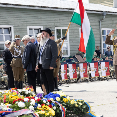 Liberation and Commemoration Ceremony 2025 Wreath-laying &copy; MKÖ/Alissar Najjar