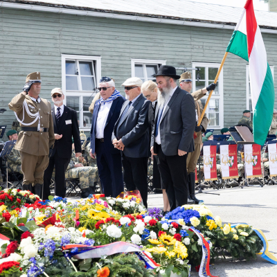 Liberation and Commemoration Ceremony 2025 Wreath-laying &copy; MKÖ/Alissar Najjar