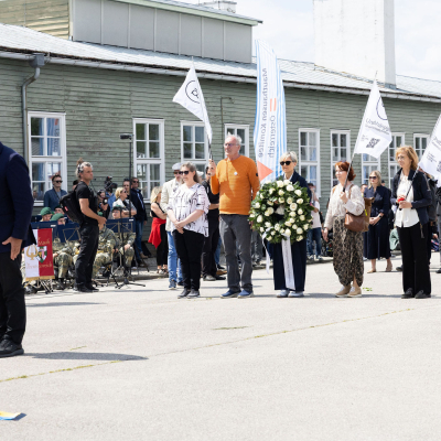 Liberation and Commemoration Ceremony 2025 Wreath-laying &copy; MKÖ/Alissar Najjar