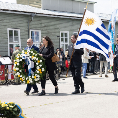 Liberation and Commemoration Ceremony 2025 Wreath-laying &copy; MKÖ/Alissar Najjar