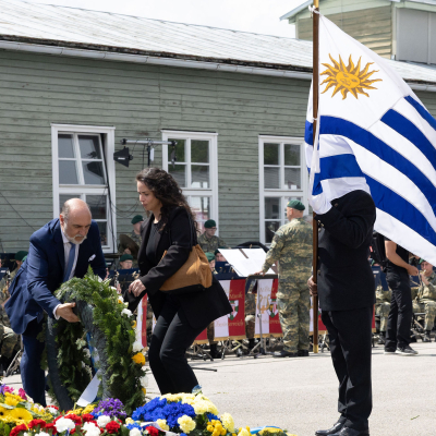 Liberation and Commemoration Ceremony 2025 Wreath-laying &copy; MKÖ/Alissar Najjar