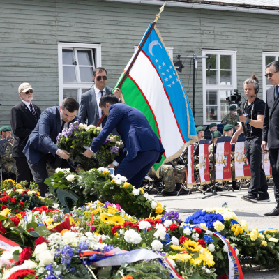 Liberation and Commemoration Ceremony 2025 Wreath-laying &copy; MKÖ/Alissar Najjar