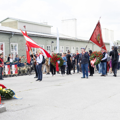 Liberation and Commemoration Ceremony 2025 Wreath-laying &copy; MKÖ/Alissar Najjar