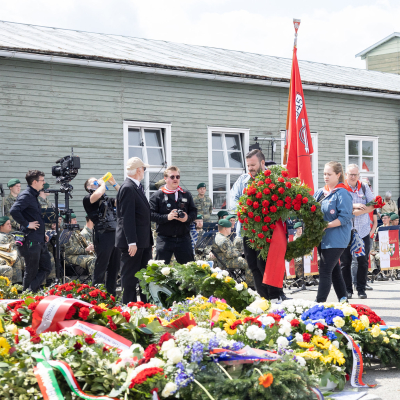 Liberation and Commemoration Ceremony 2025 Wreath-laying &copy; MKÖ/Alissar Najjar