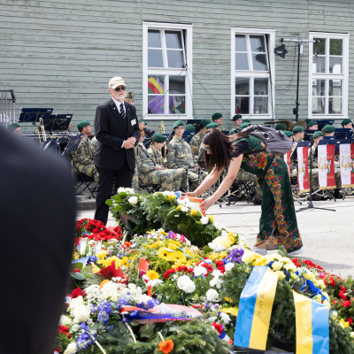 Liberation and Commemoration Ceremony 2025 Wreath-laying &copy; MKÖ/Alissar Najjar
